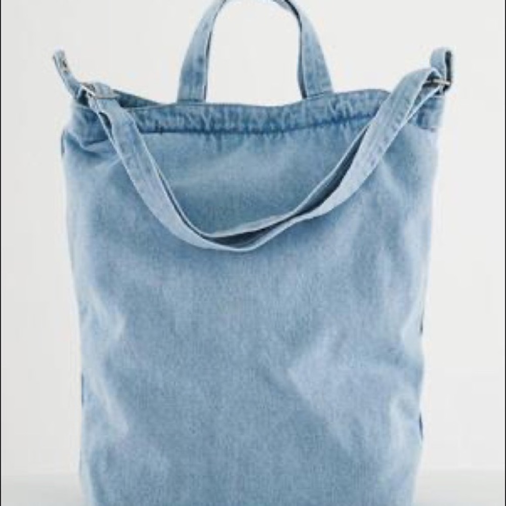 BAGGU Duck Bag in Light Denim